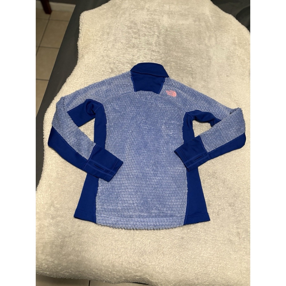 The North Face Women's Fleece Blue Zip Sweater Jacket Size Small Polartec - Picture 2 of 9